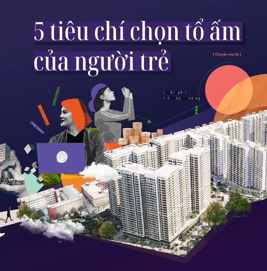 5 tiêu chí chọn tổ ấm của người trẻ