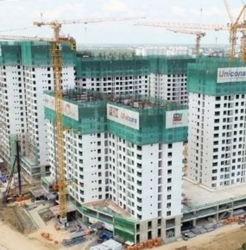 Dự án Akari city vượt tiến độ thi công, chính thức cất nóc giai đoạn 1