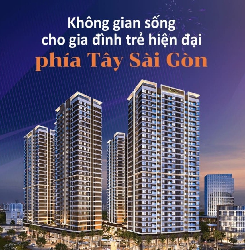 Không gian sống cho gia đình trẻ hiện đại phía Tây Sài Gòn