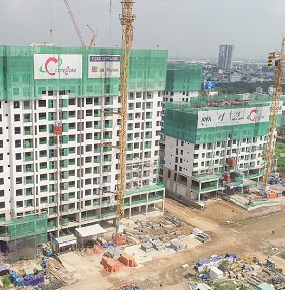 Akari City sắp cất nóc giai đoạn 1